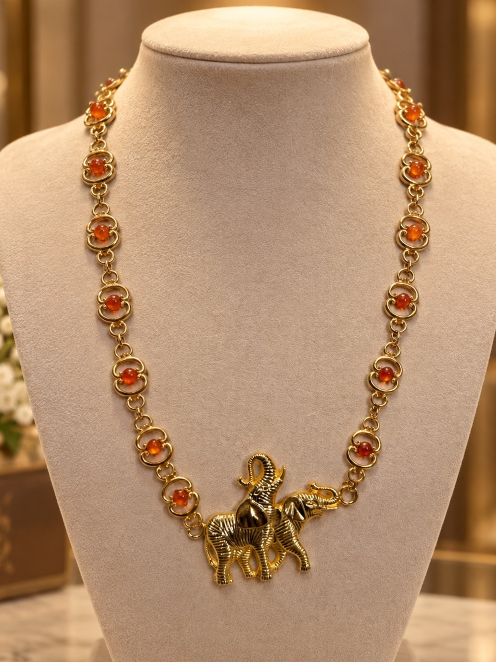 Elephant necklace